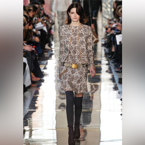 NWOT Tory Burch silk and Cotton Floral blazer size 6 - Picture 2 of 13